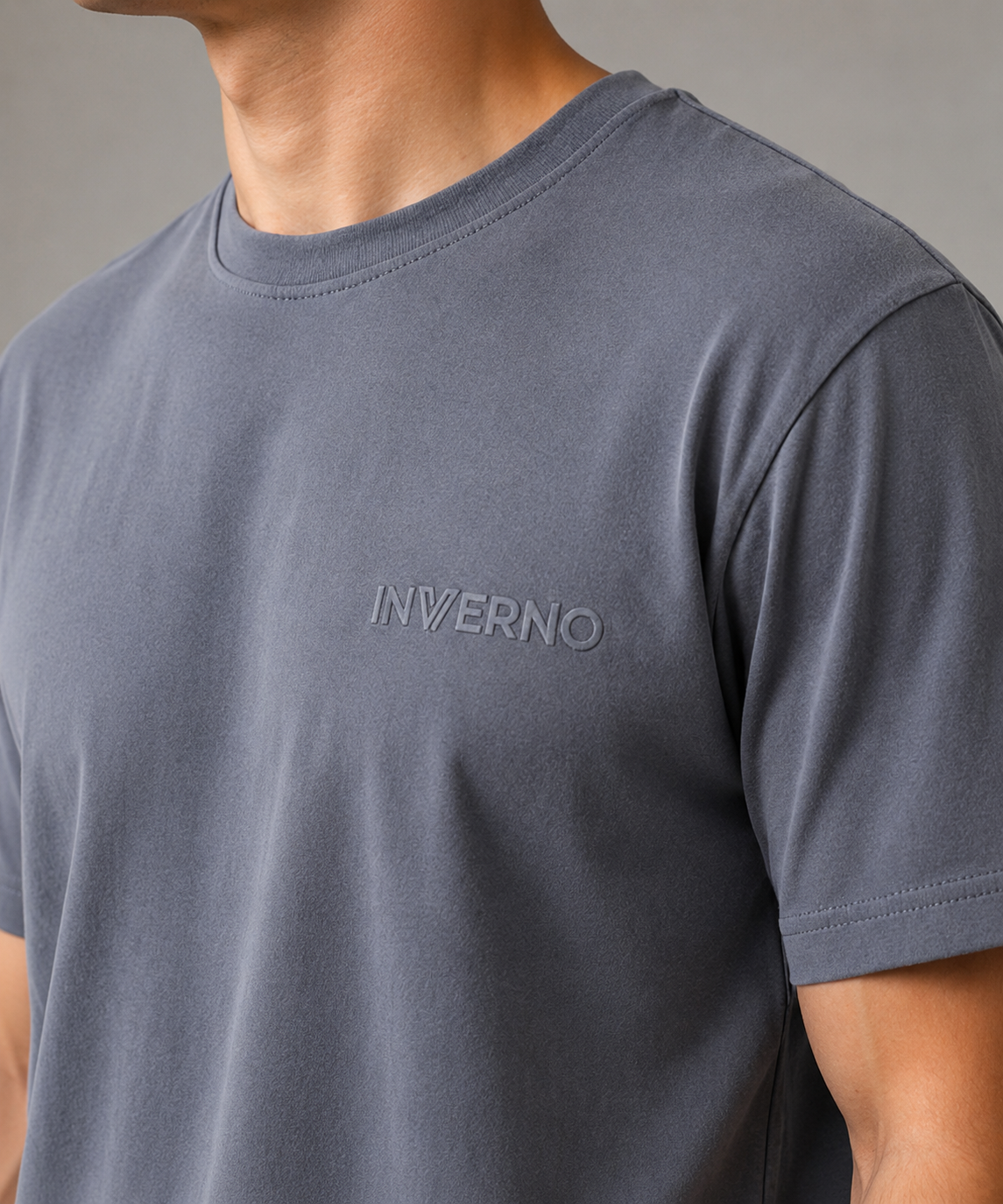 Grey cotton T-Shirt